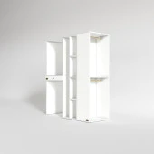 Kenzlife çamaşır-kurutma makinesi dolabı ve giysi dolabı çekmeceli attar sağ byz 187*160*60  banyo thumbnail 3