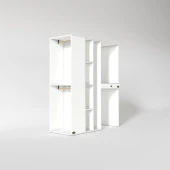 Kenzlife çamaşır-kurutma makinesi dolabı ve giysi dolabı çekmeceli attar sol byz 187*160*60  banyo thumbnail 3