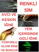 Eagenset Fosforlu Glow İğneli, Boncuklu Silikon Karides Yapay Yem Sarı - 8