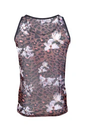 Erkek Desenli Transparan Atlet - 1