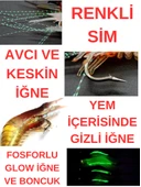 Eagenset Fosforlu Glow İğneli, Boncuklu Silikon Karides Yapay Yem Siyah - 8