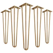 Gold Metal Masa Ayağı Metal Yemek Masası Ayağı Sehpa Ayağı thumbnail 1