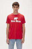 BAD BEAR TEE ERKEK T-SHIRT KIRMIZI 19.01.07.002 thumbnail 1