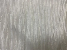 MAKARNA 150 MODEL ALTIN SİMLİ KIRIK BEYAZ RENK HAZIR DİKİLMİŞ PİLELİ TÜL PERDE 300*260 thumbnail 4