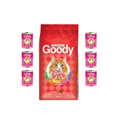 Goody Meat Etli Yetişkin Kedi Maması 15 Kg - 6 Adet Konserve Hediyeli - 1