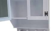 Hobi ADN 90351 Model Dekoratif TEREK Ecza Dolap MDF Parlak Beyaz lake El yapım - 1