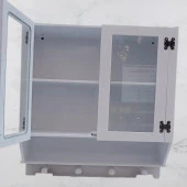 Hobi ADN 90351 Model Dekoratif TEREK Ecza Dolap MDF Parlak Beyaz lake El yapım - 3