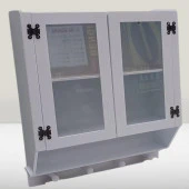 Hobi ADN 90351 Model Dekoratif TEREK Ecza Dolap MDF Parlak Beyaz lake El yapım - 6