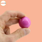 Mantar Düğme Mobilya Çekmece Çocuk Genç Odası Dolap Dolabı Kapak Kulbu Kulpu Kulpları Pembe 10 Adet - 2