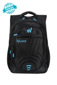Waddell 1900 Denye Siyah Sırt Çantası 3052-M - 2