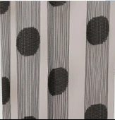 PUANLI MODEL ANTRASİT RENK İP PERDE HAZIR İP PERDE 300*270 thumbnail 3