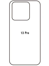 Mi 13 PRO Uyumlu Ön+Arka Body Şeffaf Ultra koruyucu Nano Jelatin thumbnail 3