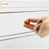 Mantar Düğme Mobilya Çekmece Çocuk Odası Dolap Dolabı Kulbu Kulpu Kulpları Turuncu Metal 10 Adet thumbnail 2