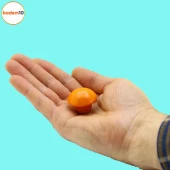 Mantar Düğme Mobilya Çekmece Çocuk Odası Dolap Dolabı Kulbu Kulpu Kulpları Turuncu Metal 10 Adet thumbnail 5