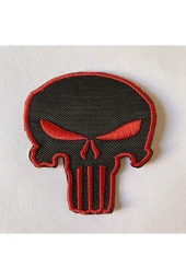 Kurukafa Yeşil Nakış Işleme Arma Patch Peç Kumaş - 1