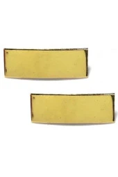 Harici Üniforma Apolet Asteğmen Domino Ikili Takım metal Rütbe - 1