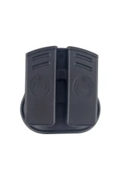 Çiftli Şarjör Kılıfı Siyah Bej 01 - 4