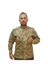 Askeri Malzeme Jandarma Kamuflaj Uzun Kol Kışlık Gömlek - 1