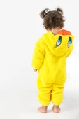 Welsoft Peluş Fermuarlı Kışlık Unisex Kız Erkek Bebek Uyku Tulumu Bebek Tulumu Çocuk Tulumu - 9