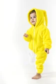 Welsoft Peluş Fermuarlı Kışlık Unisex Kız Erkek Bebek Uyku Tulumu Bebek Tulumu Çocuk Tulumu - 8