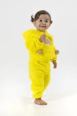 Welsoft Peluş Unisex Kışlık Bebek Takımları Çocuk Giyim Bebek Kıyafeti Çocuk Kostümü welsoft takım TKMWLS - 3