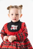 Kız Bebek Kız Çocuk Doğum Günü Parti Düğün Elbise Astarlı Çocuk Giyim Bebek Giyim ELBAYI - 7