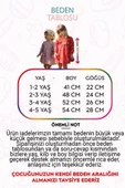 Bebek Kız Çocuk Doğum Günü Parti Düğün Elbise Astarlı Çocuk Giyim Bebek Giyim Kız ELBMUSLIN - 11