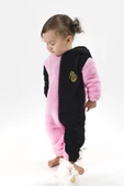Welsoft Peluş Fermuarlı Kışlık Unisex Kız Erkek Bebek Uyku Tulumu Bebek Tulumu Çocuk Tulumu - 4
