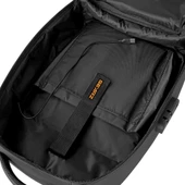 GEARZ GZ-110SD Shell 15,6" Laptop Sırt Çantası Suni Deri Waterproof (Usb+Şifreli Kilit) - 5