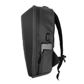 GEARZ GZ-110SD Shell 15,6" Laptop Sırt Çantası Suni Deri Waterproof (Usb+Şifreli Kilit) - 4