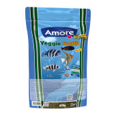 Bonisa Cichlid Algae 3 Kg Kova, Amore Veggie Garlic Pro 420gr, Lotus 100ml Spirulina Garlic Balık Yemi - 3