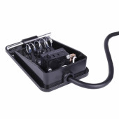 Pedal Ayak Butonu Kaydırmaz AC 250V 10A NO NC SPDT Push Anlık Ayak Kontrollü Anahtar Switch Freze thumbnail 2