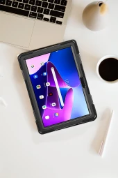 Lenovo Tab M10 HD (2.Nesil) Uyumlu Fuchsia Defender Tablet Kılıfı thumbnail 6