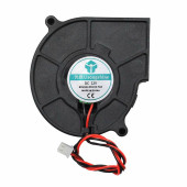 5015 12V DC Salyangoz Fan 2 Pin 3D Yazıcı Soğutma Fanı Santirfüj Havalandırma Klima Türbin Kuluçka - 1