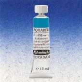 Schmincke Horadam Aquarell Tube 15ml Seri 4 Cobalt Cerulean 499 - 1