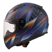 KASK LS2 RAPID 2 OPTIK MAT MAVİ-MOR - 4