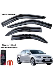 Caraks Mondeo Mk4 Mügen Cam Rüzgarlığı 2008-2014 Arası 4 Lü Takım Koku Hediyeli - 1