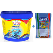 Lotus Lotus Malawi Granulat Kova 3 kg + Cichlid Mix Poşet Balık Yemi 860 gr - 1