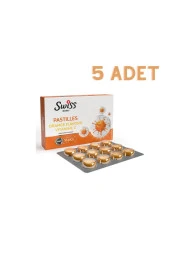 Bork Portakal Aromalı C Vitamini Pastil 16'lı 5 Adet - 1