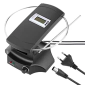 Powermaster SG-029A Saatli UHF-VHF TV Üstü Anten İç Mekan TV Anteni - 4