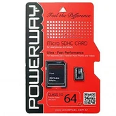 POWERWAY PWR-64 64 GB MICRO SD HAFIZA KARTI - 1