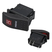 BUZDOLABI IŞIKLI 3P ON-OFF 12-24V MARIN SWITCH (IC-134M-S14) - 1