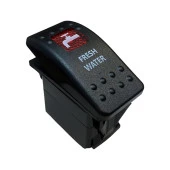 HİDRAFOR IŞIKLI 3P ON-OFF 12-24V MARIN SWITCH (IC-134M-S6) - 2