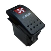 HAVALANDIRMA IŞIKLI 3P ON-OFF 12-24V MARIN SWITCH (IC-134M-S13) - 2