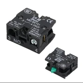 22 MM KONTAK BLOK NO YEŞİL (LAY5-BE101) - 1