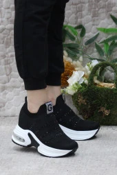 Fort Guja 24Y300-4 Anatomik Orijinal Ürün Gizli Dolgu Topuk Sneaker Kadın Ayakkabı thumbnail 1