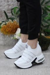 Fort Guja 24Y300-4 Anatomik Orijinal Ürün Gizli Dolgu Topuk Sneaker Kadın Ayakkabı thumbnail 9