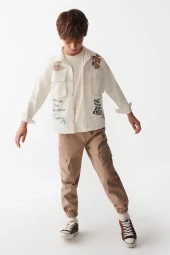 Erkek Çocuk Grafiti Gömlek 46317 thumbnail 2