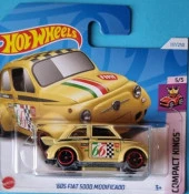 Hot Wheels Tekli Arabalar '60s Fiat 500D Modificado HTC20 - 1
