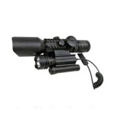 3-10x42  Zoomlu Av Tüfeği Dürbünü Tüfek Lazeri Zenon Fenerli M9 - 1